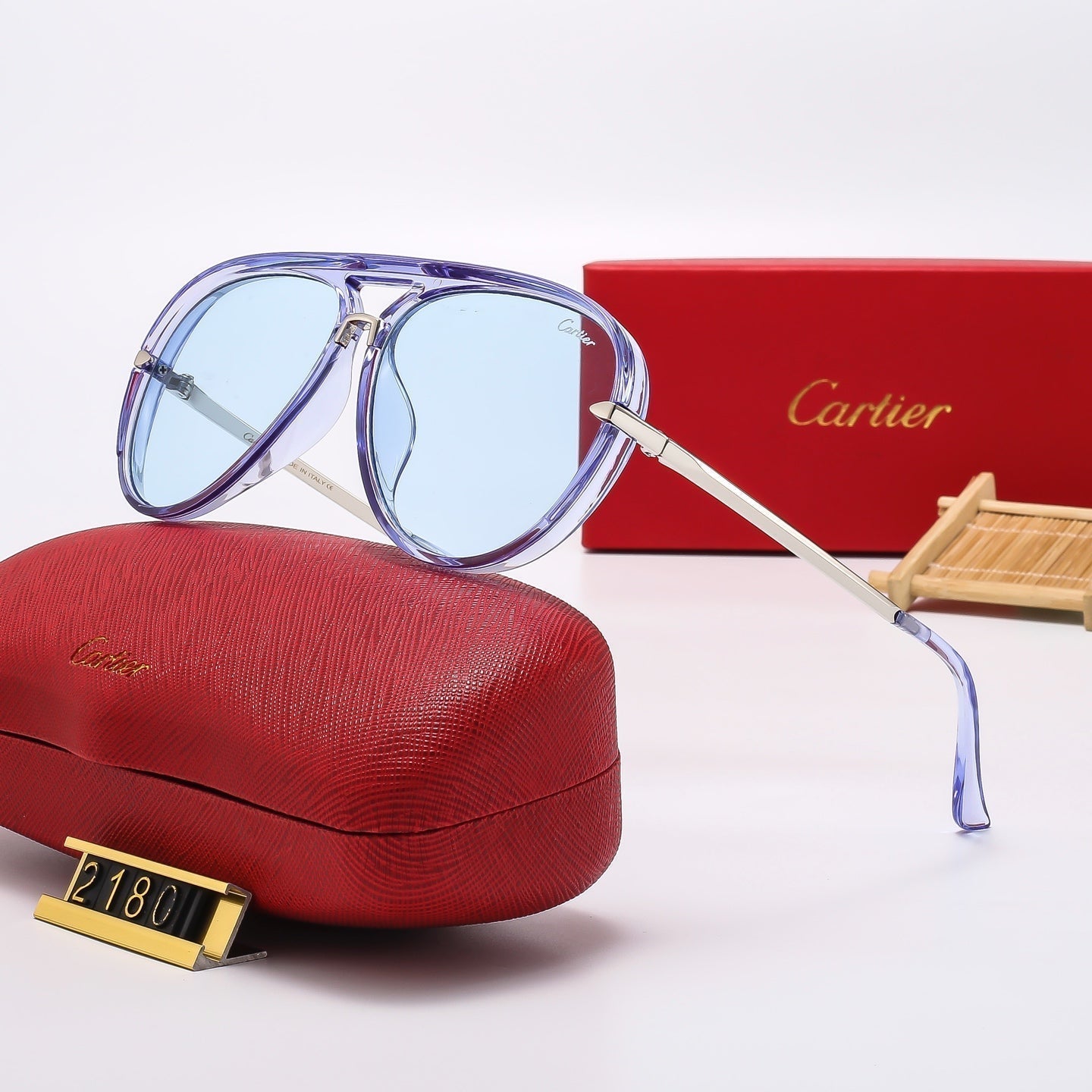 Fashion Jelly Color Sunglasses 2180