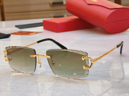 High end Precision cutting classic sunglasses without frames