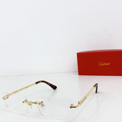 Premium Classic Brushed Transparent Sunglasses
