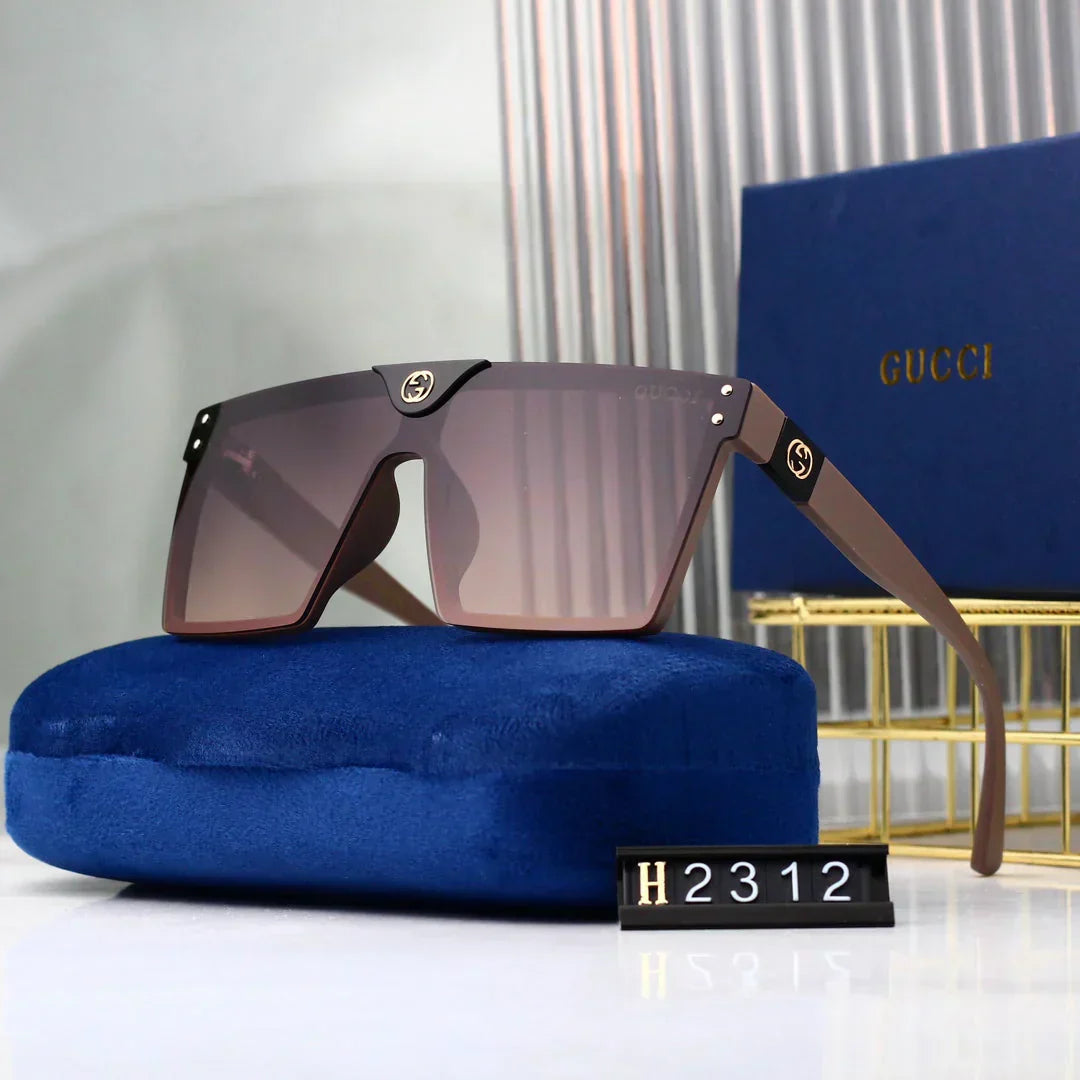 Large frame retro sunglasses