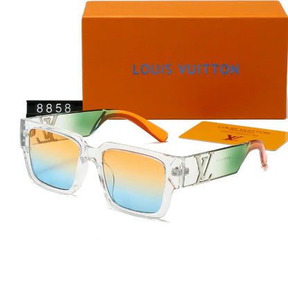 New Square Gradient Sunglasses 8858