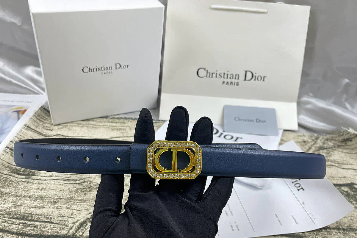 6 Colors CD rhinestone plain belt