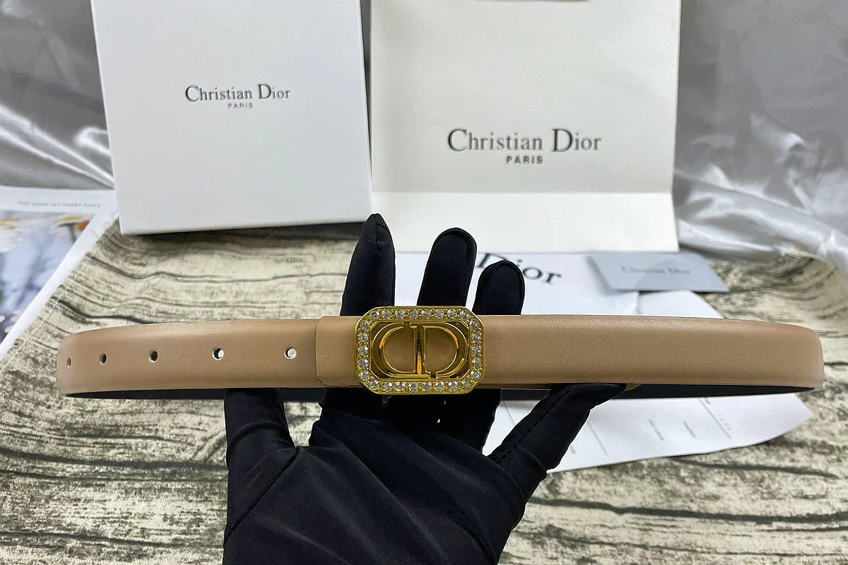 6 Colors CD rhinestone plain belt