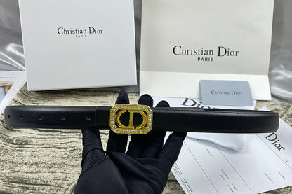 6 Colors CD rhinestone plain belt