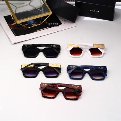 5-color Polaroid nylon HD lenses Full frame sunglasses  7223