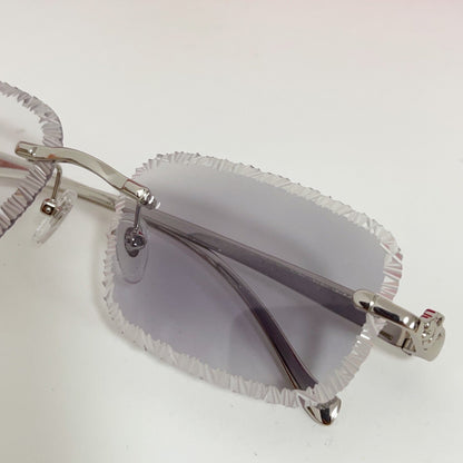 diamond cut lenses will change color under ultraviolet light sunglasses