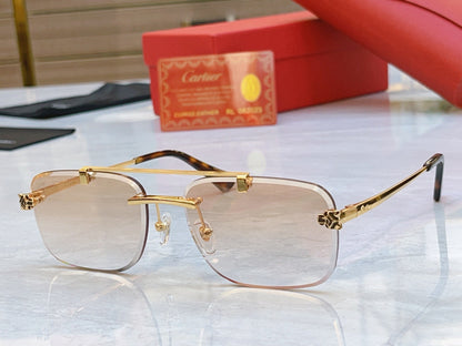 High-end leopard sunglasses