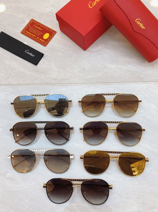 High end engraved sunshade sunglasses