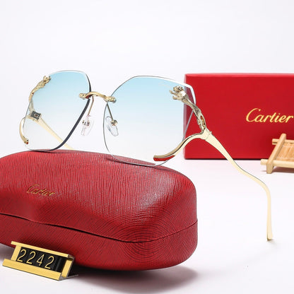 Fashion leopard head Sunglasses  2242