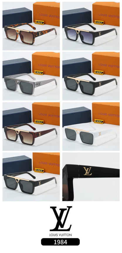 6 Colors Fashion Square Sunglasses 1984