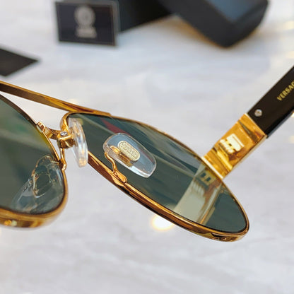 High end fashionable pilot sunglasses