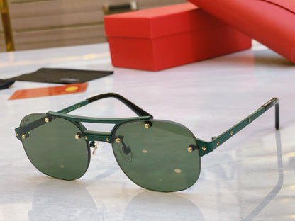 High end double bracket sunglasses