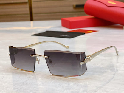 High end creative half pack lens sunglasses