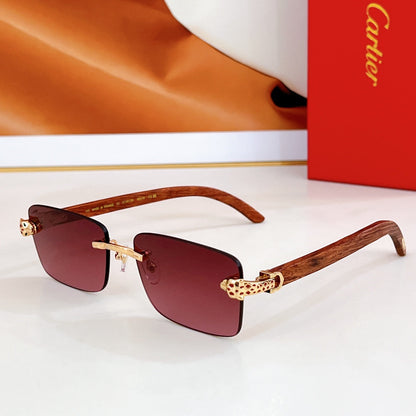 High-end classic leopard sunglasses