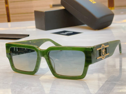 Fashionable and minimalist square high-end sunglasses