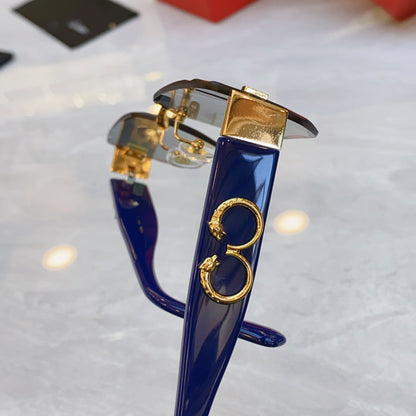 High-end Frameless design precision cutting sunglasses