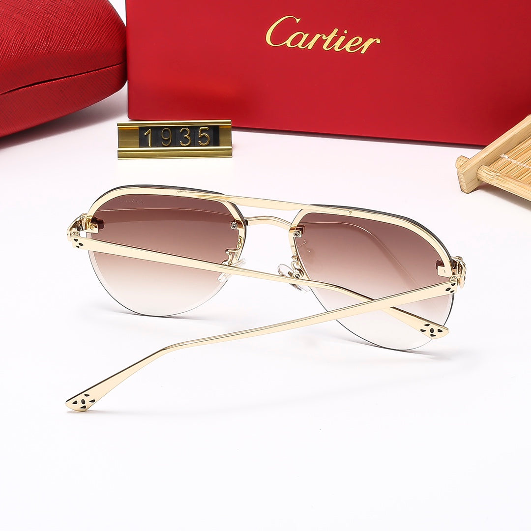 7 Colors Fashion Metal Pilot Sunglasses 1935