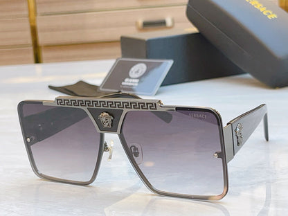 High end large box design sunglasses