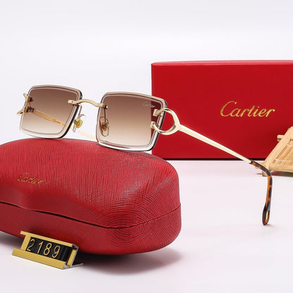 Fashion Square  Frameless Sunglasses 2189