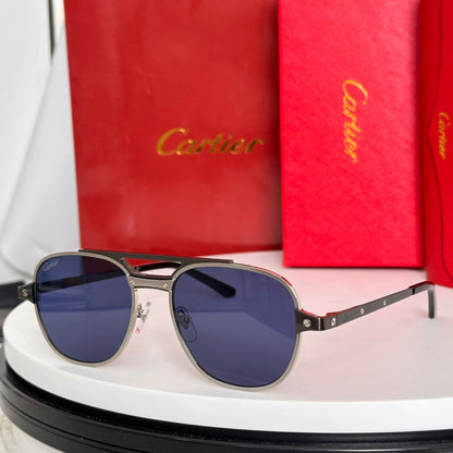 High end double bracket splicing sunglasses