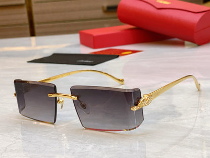 High end creative half pack lens sunglasses