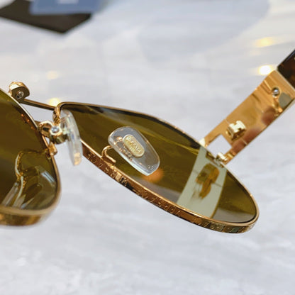 High end printed classic pilot sunglasses