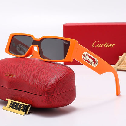 Fashion Border Sunglasses 2119