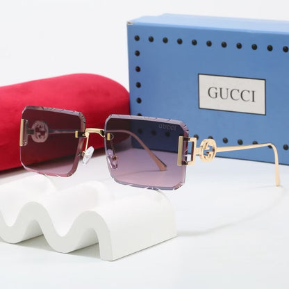 Cut Square Sunglasses-7 Colors