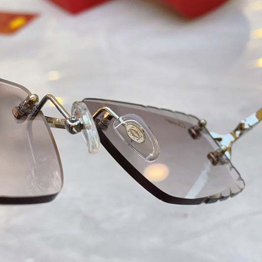 High end Precision cutting classic sunglasses without frames