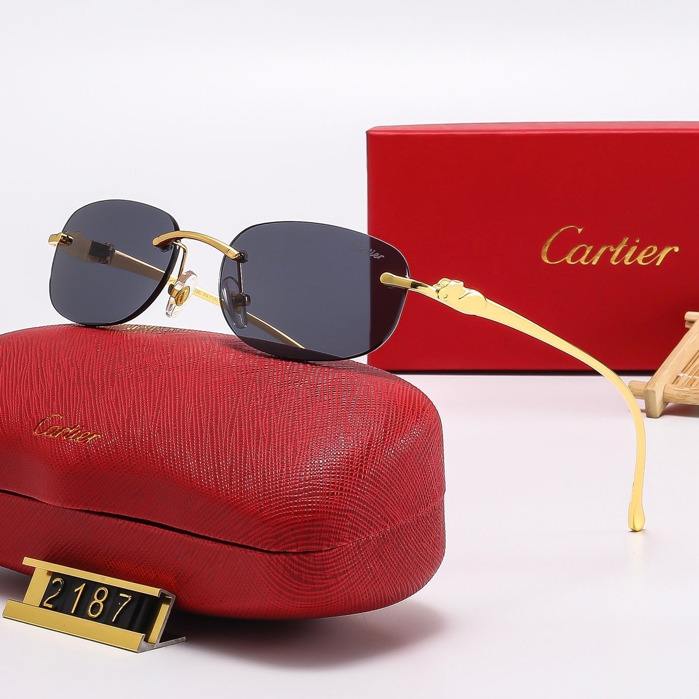 Fashion Oval Stylish Sunglasses 2187