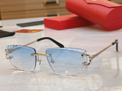 High end Precision cutting classic sunglasses without frames