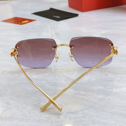 High end cutting creative carving sunglasses