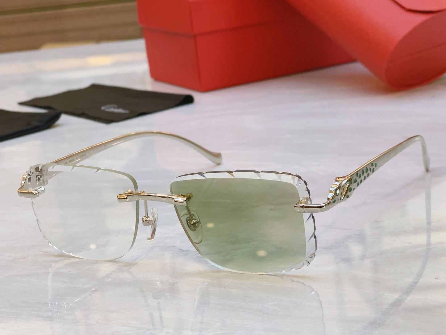 High-end new gradient sunglasses