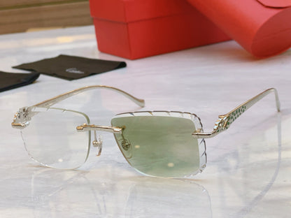 High-end new gradient sunglasses