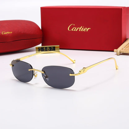 Fashion Oval Stylish Sunglasses 2187