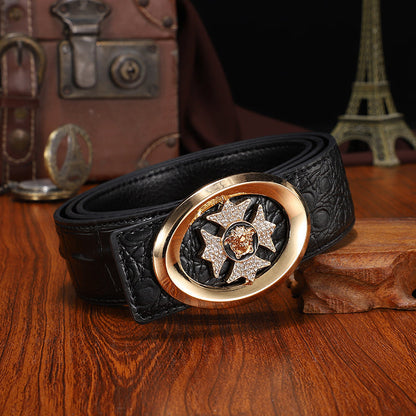 7 Colors Leather Fashion Belt