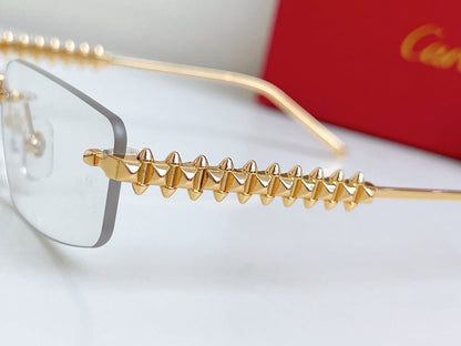 High-end new gear-shaped sunglasses