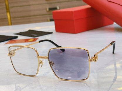 High end box color changing sunglasses