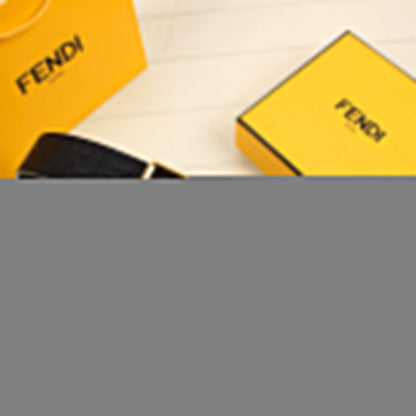 Calfskin embossed belt width 38MM