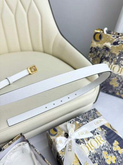 Double-sided cowhide 2.0cm belt