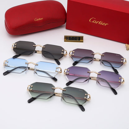 5 ColorsFashion Frameless Sunglasses2109