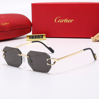 5 ColorsFashion Frameless Sunglasses2109