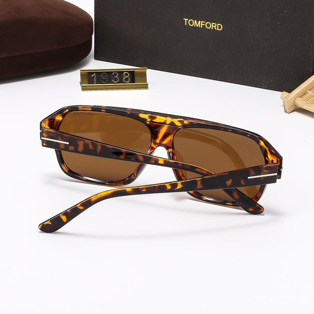 5 Colors Fashion Square-Framed Sunglasses—1938