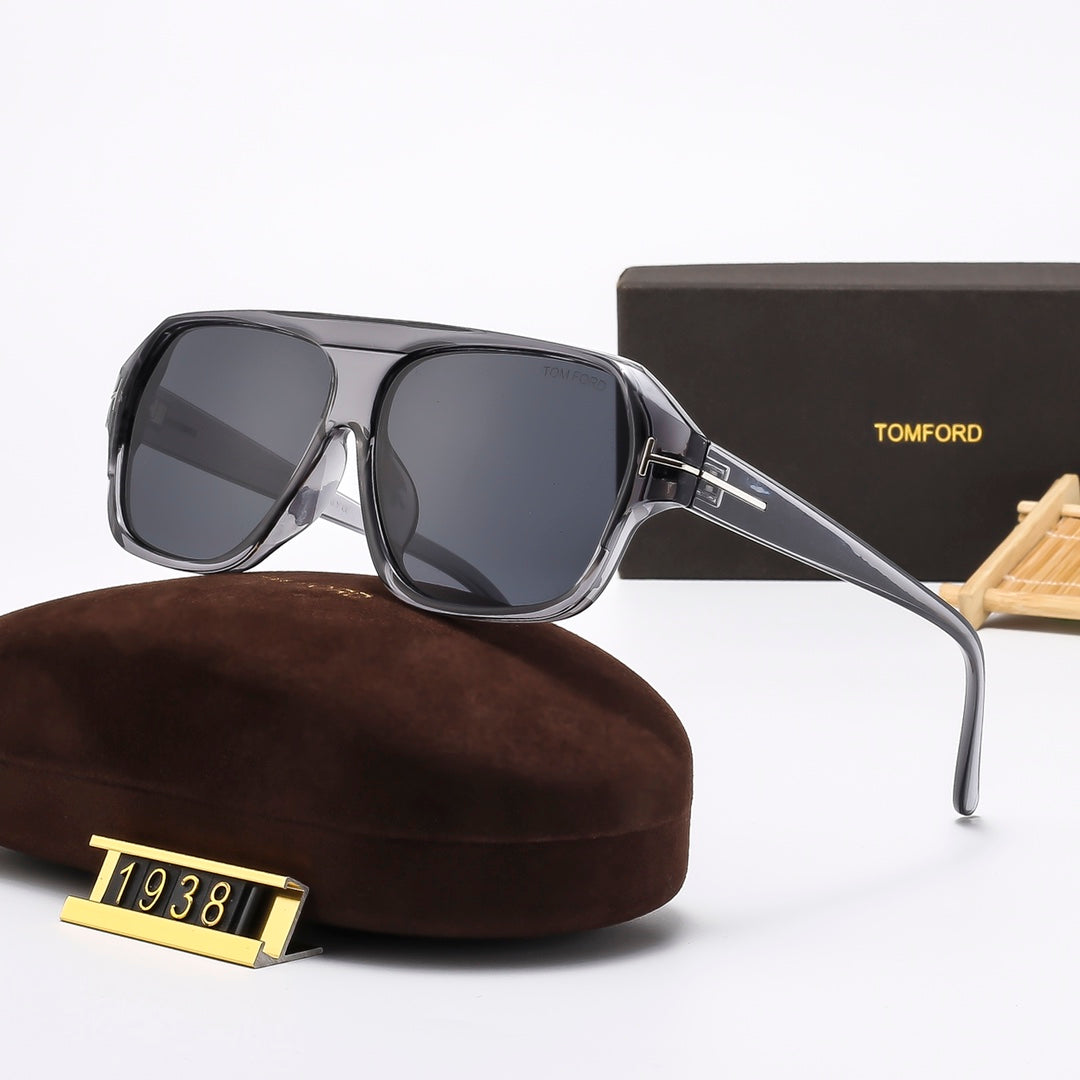 5 Colors Fashion Square-Framed Sunglasses—1938