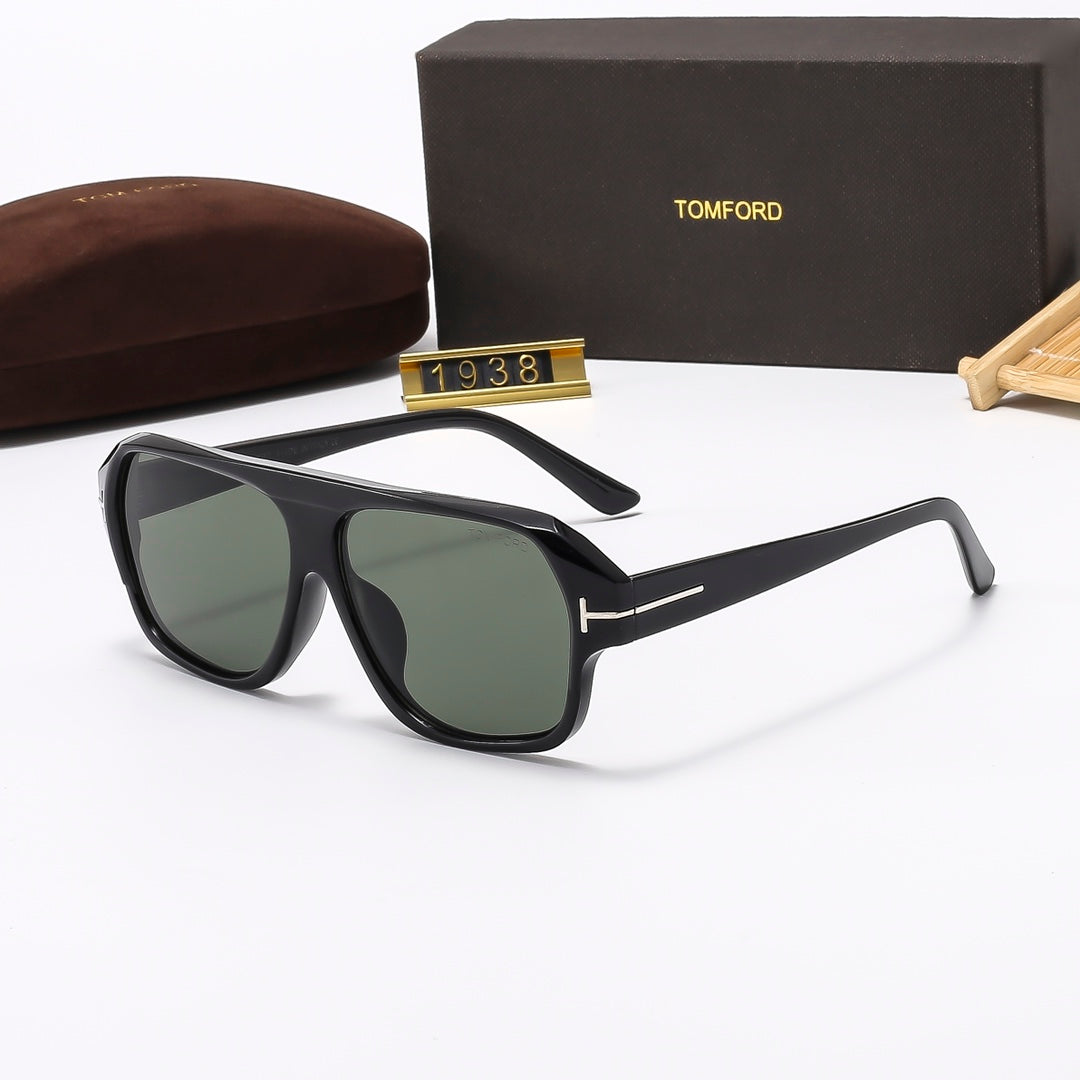 5 Colors Fashion Square-Framed Sunglasses—1938