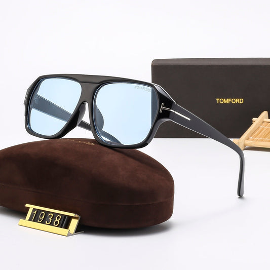 5 Colors Fashion Square-Framed Sunglasses—1938