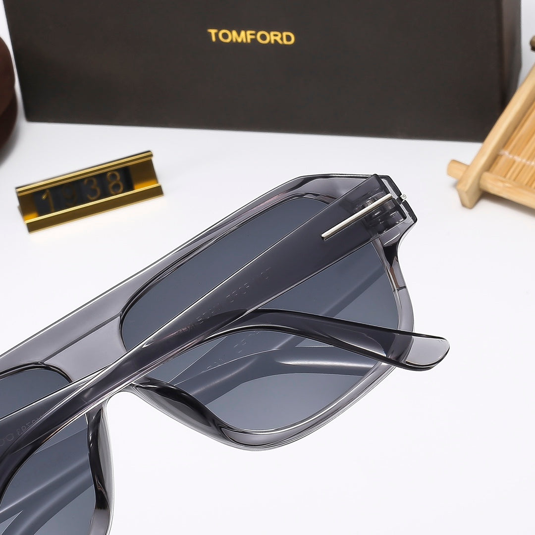 5 Colors Fashion Square-Framed Sunglasses—1938