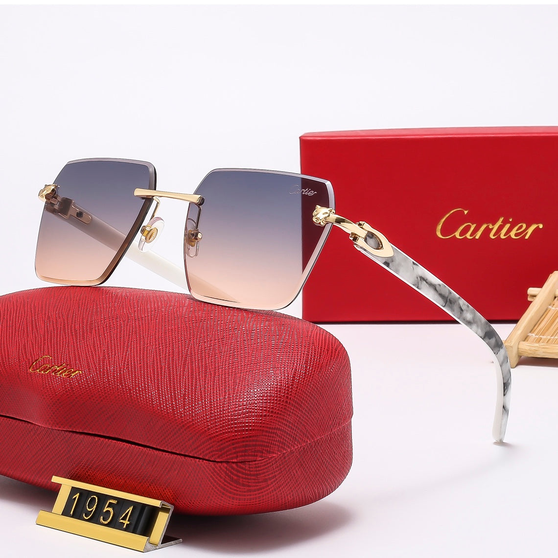 5 Colors Fashion Sunglasses—1954