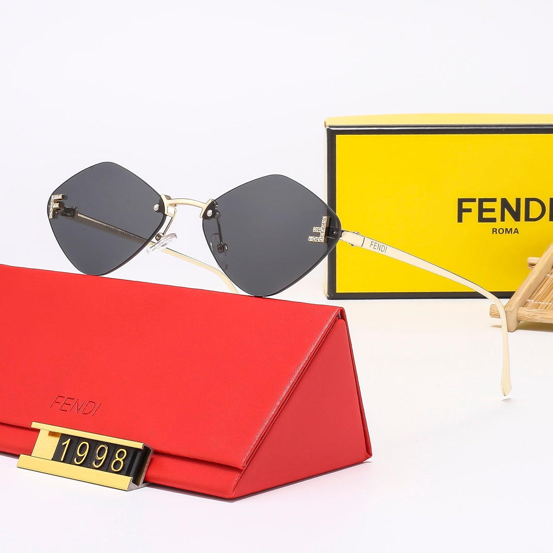 6 Colors Fashion Sunglasses—1998