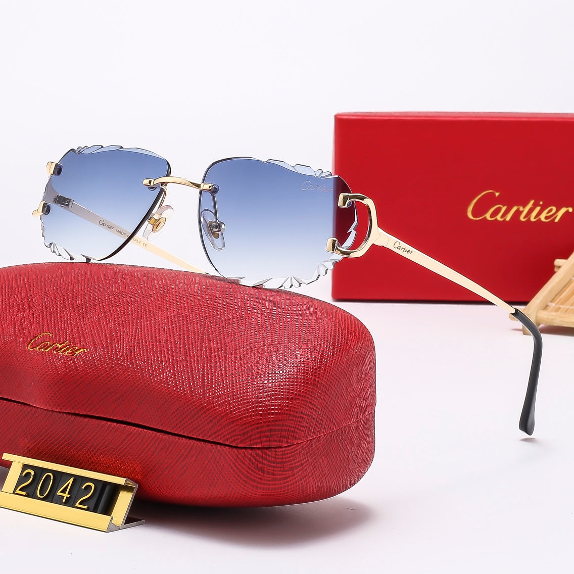 4 Colors Fashion Sunglasses—2042